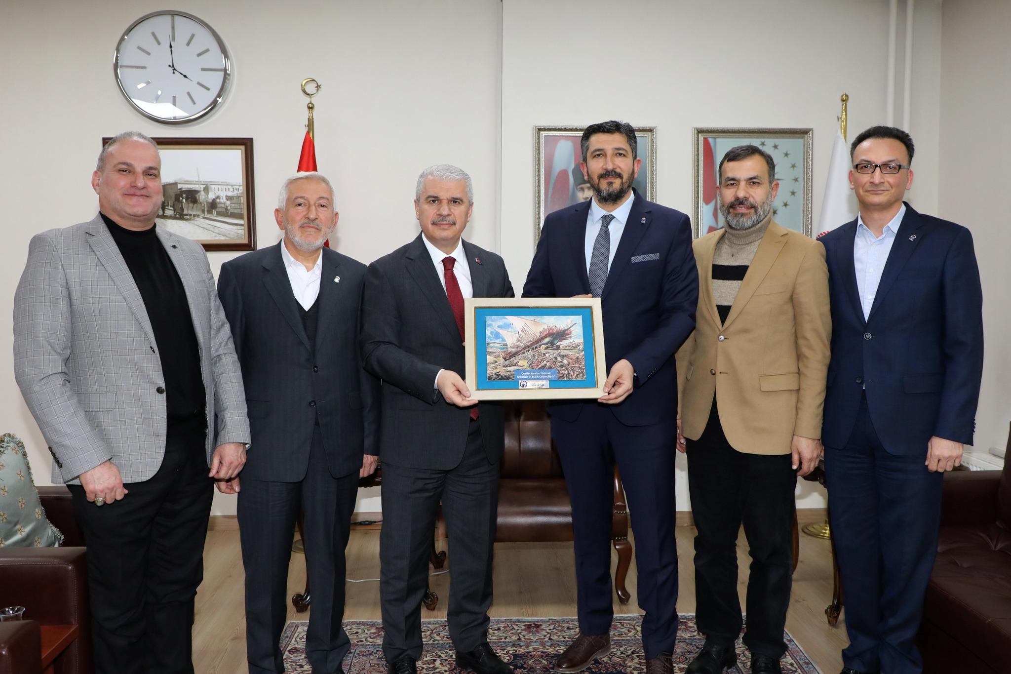 Konya Valimiz İbrahim Akına Nezaket Ziyareti