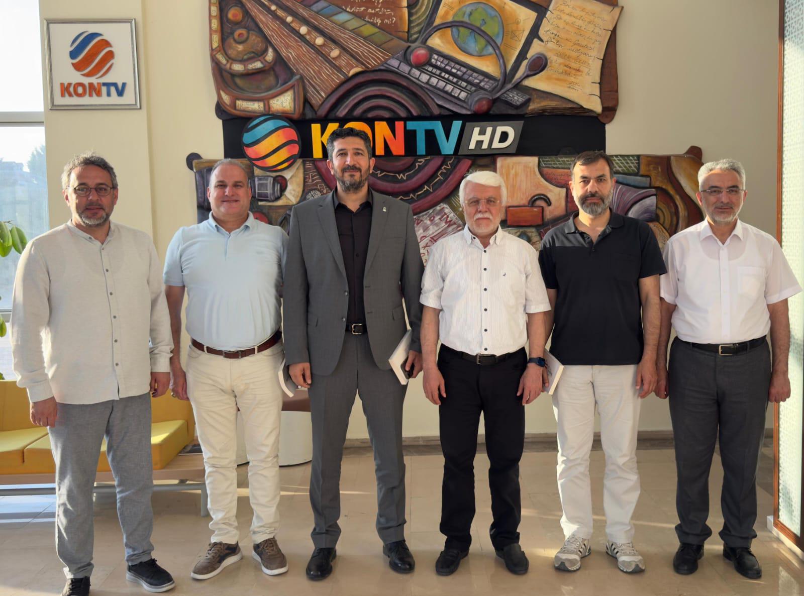 GİV Konya dan KONTV ye Ziyaret