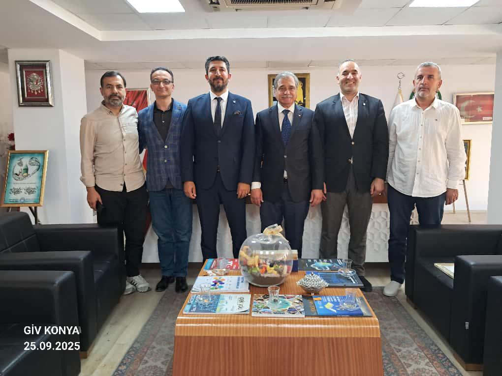 GİV Konya’dan Ticaret İl Müdürü Mustafa Çağlayan’a Ziyaret